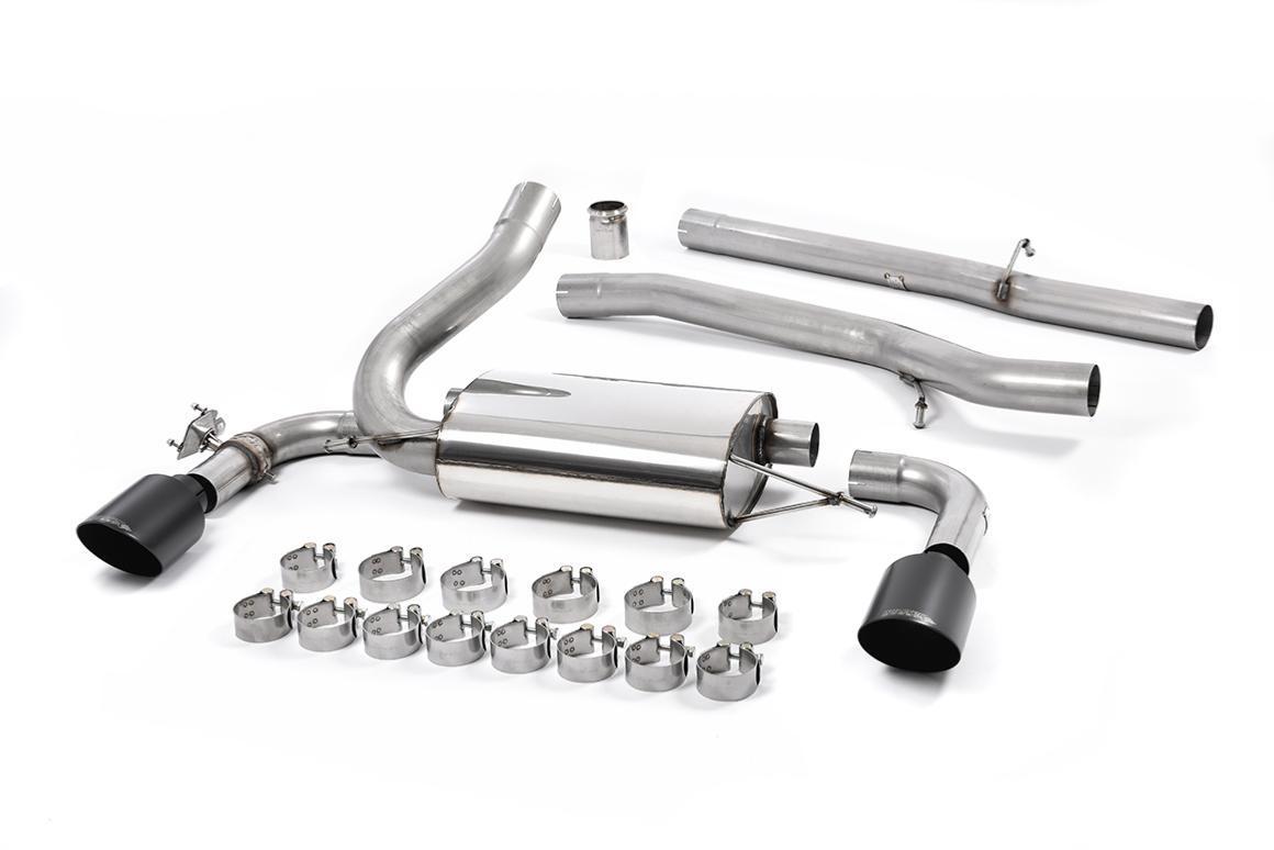 Milltek Catback Exhaust for MK3 Focus RS with Black Tips