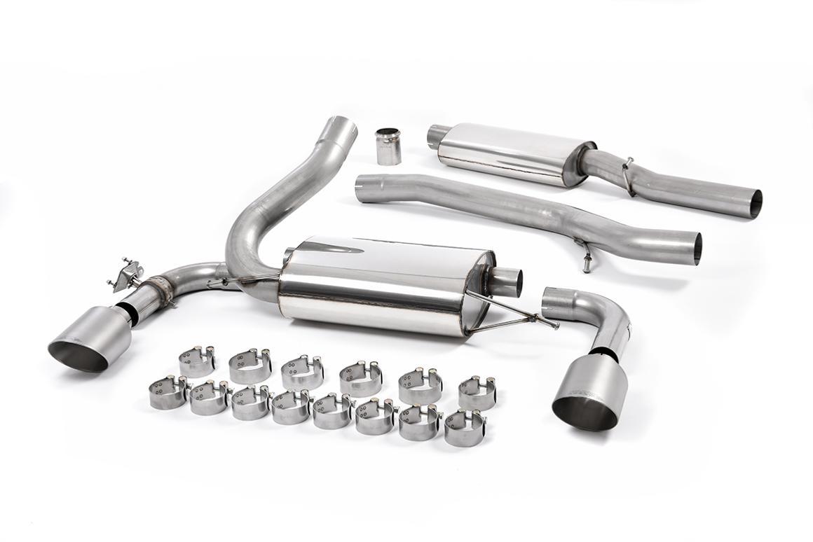 Milltek Catback Εξάτμιση για MK3 Focus RS με Titanium Tips