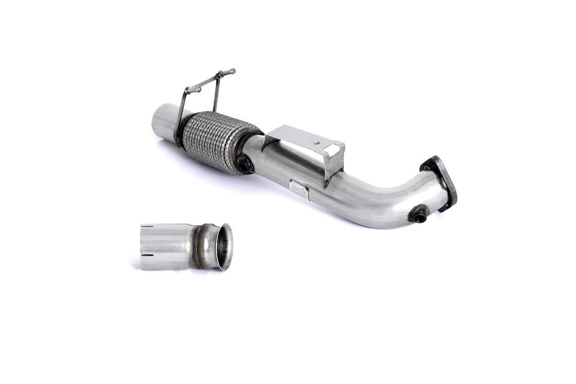 Downpipe Milltek Decat para MK3 Focus RS