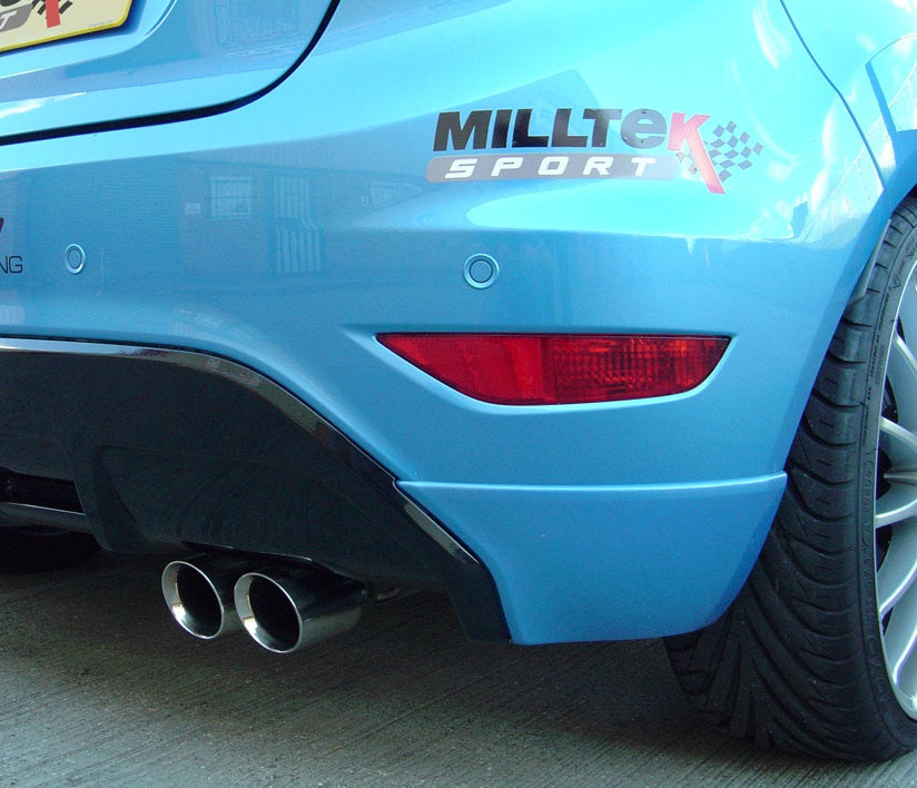 Milltek Fiesta MK7 1.6-litre Duratec Ti-VCT AND Zetec S Exhaust