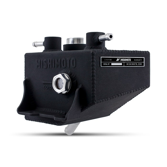 Mishimoto Mustang Aluminium Coolant Expansion Tank - Black 2024-2026+