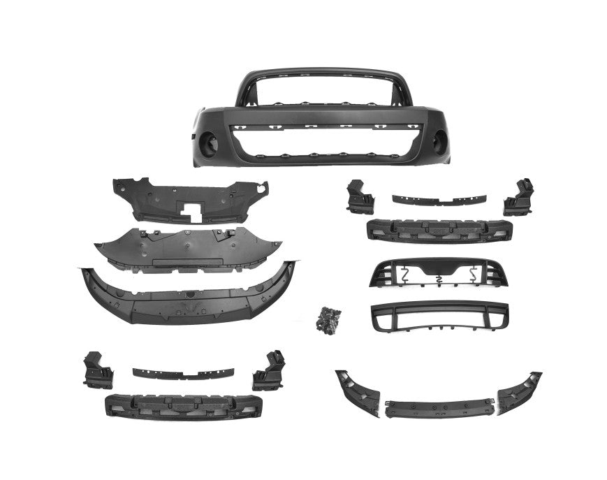 GT500 Style Front Bumper Kit for Mustang S197 2012-2014