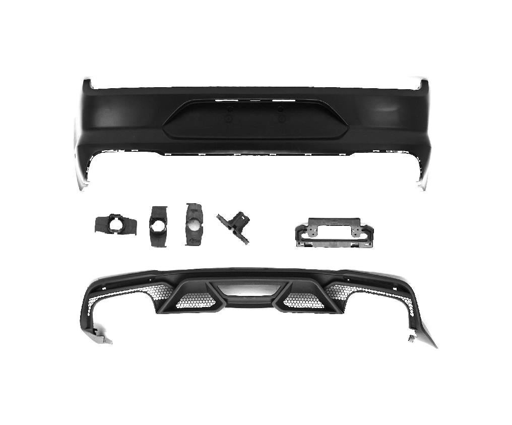 MP Concepts S550 Mustang GT500 Style Rear Bumper Kit - 2015+