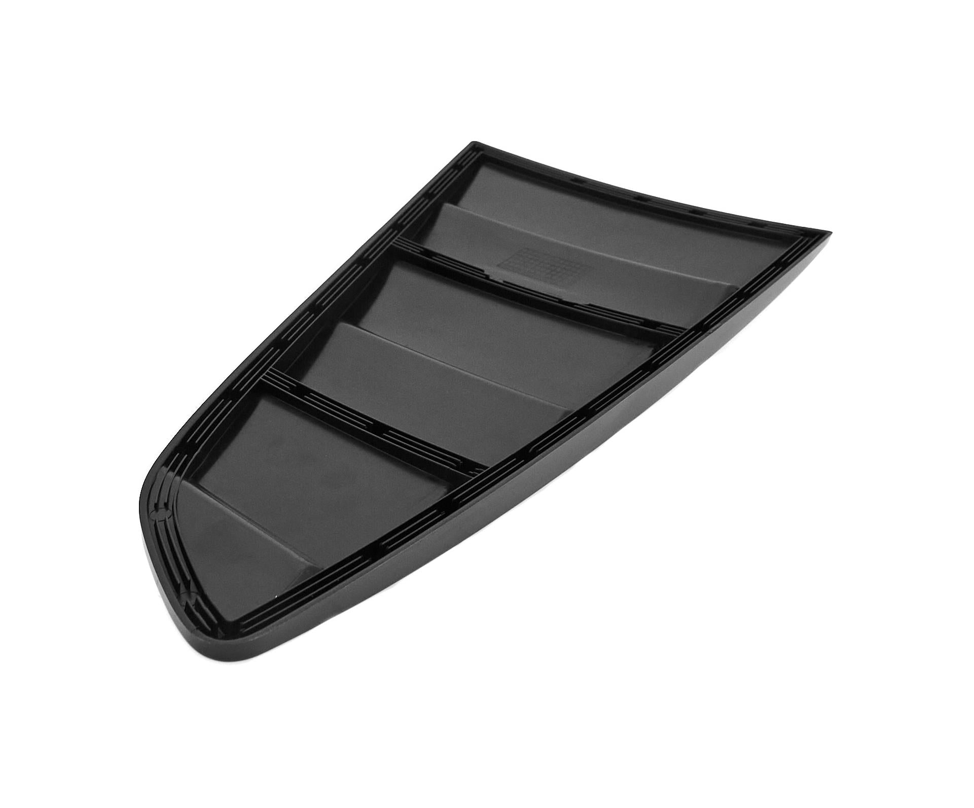 MP Concepts S550 Mustang Slatted Gloss Black Rear Side Window Louvers