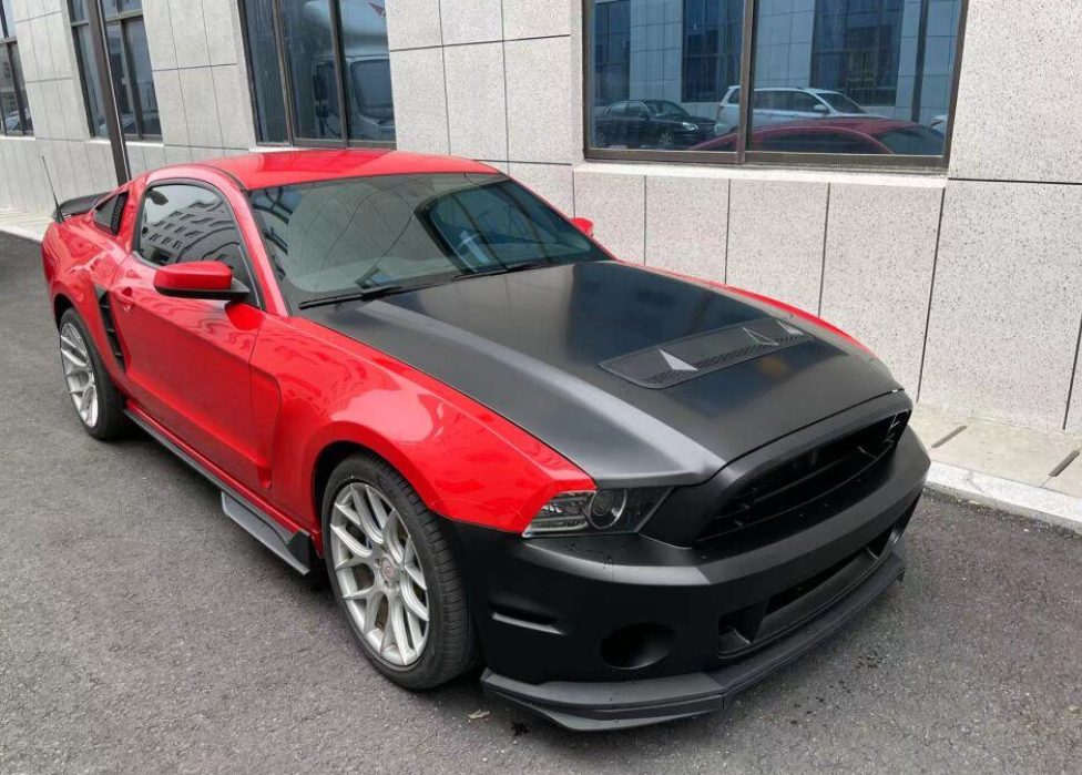 S197 Mustang Vented Style Aluminium Hood 2010-2014