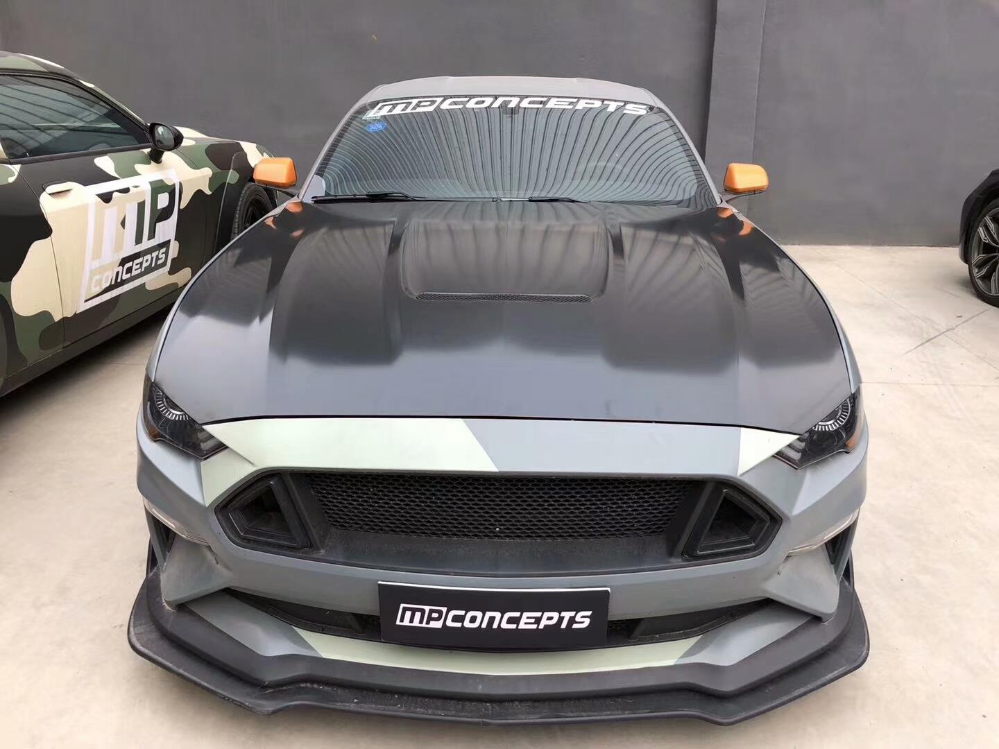 Buy MP Concepts Aluminium bonnet / hood for Ford Mustang. GT350 style