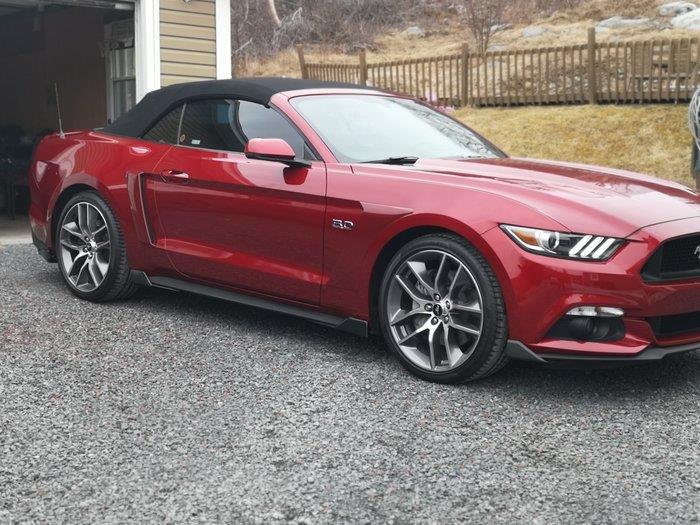 Colheres laterais MP Concepts S550 Mustang