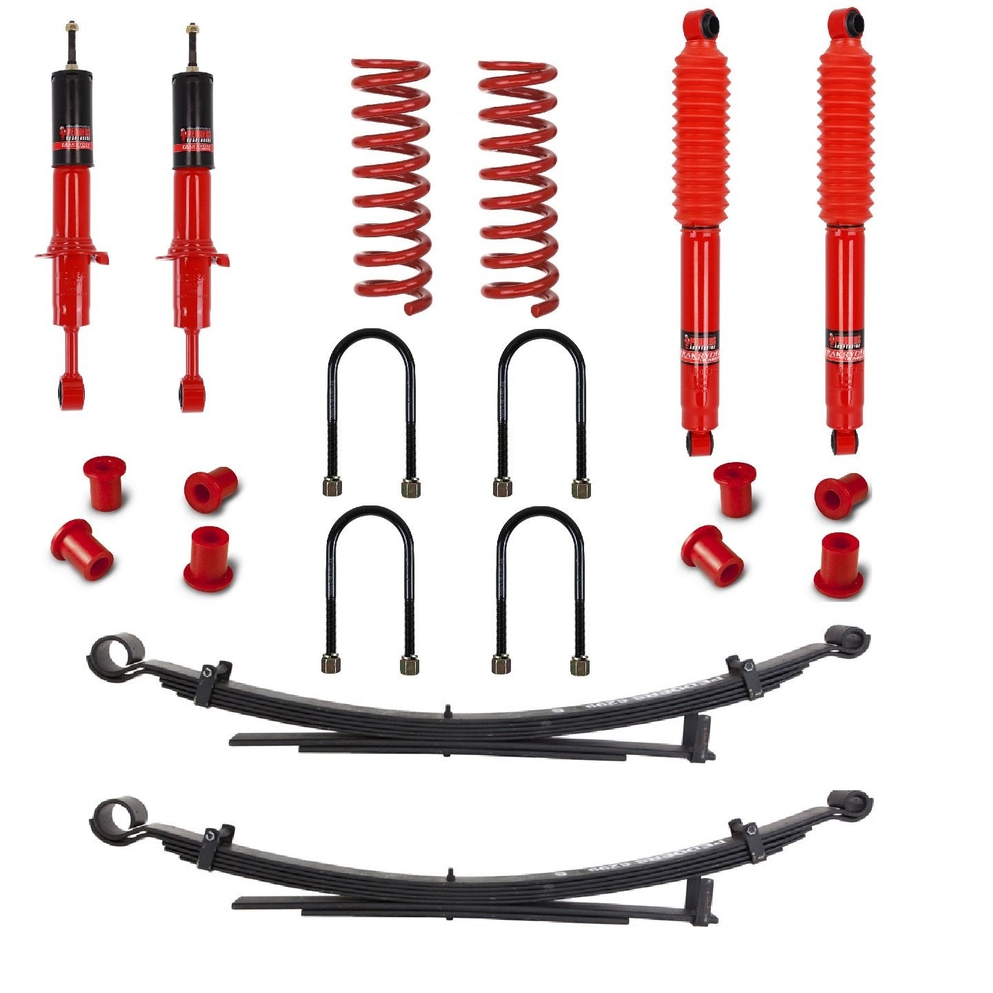 Pedders Ranger 43mm (1.75") Lift kit.