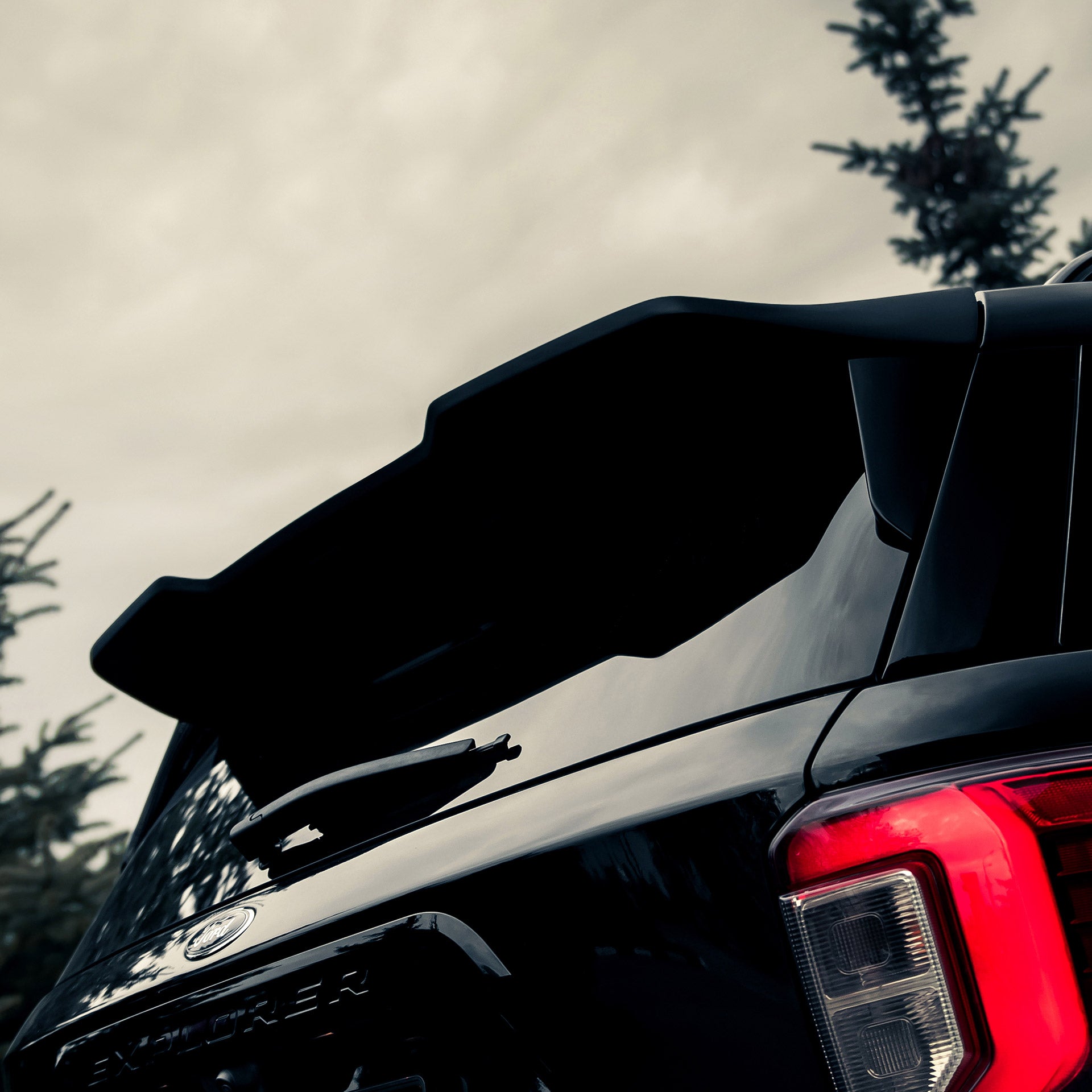 SS Tuning Ford Explorer Rear Spoiler - 2023-2023