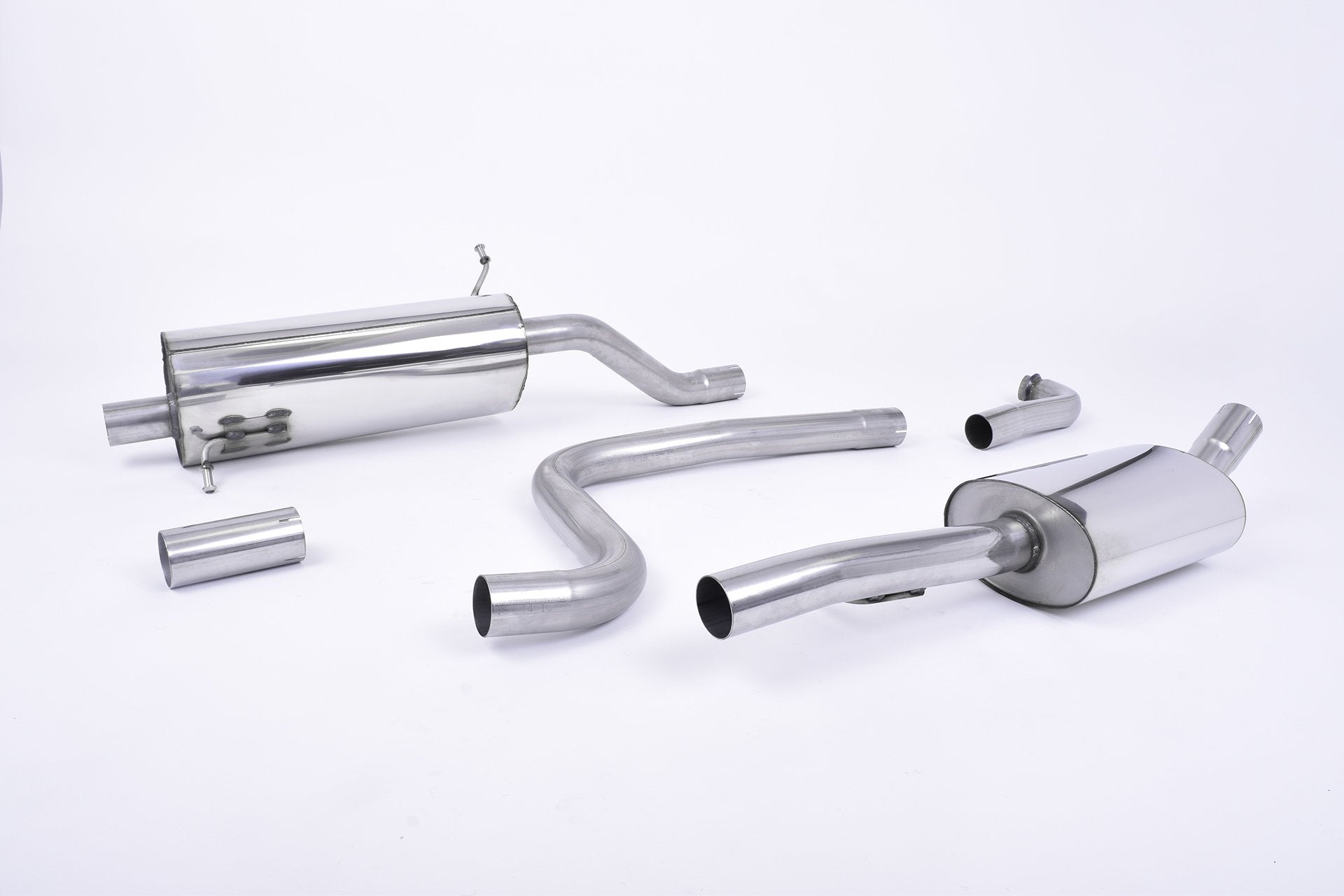 Milltek Catback Exhaust for MK8 Fiesta 1.0 with Polished Tips
