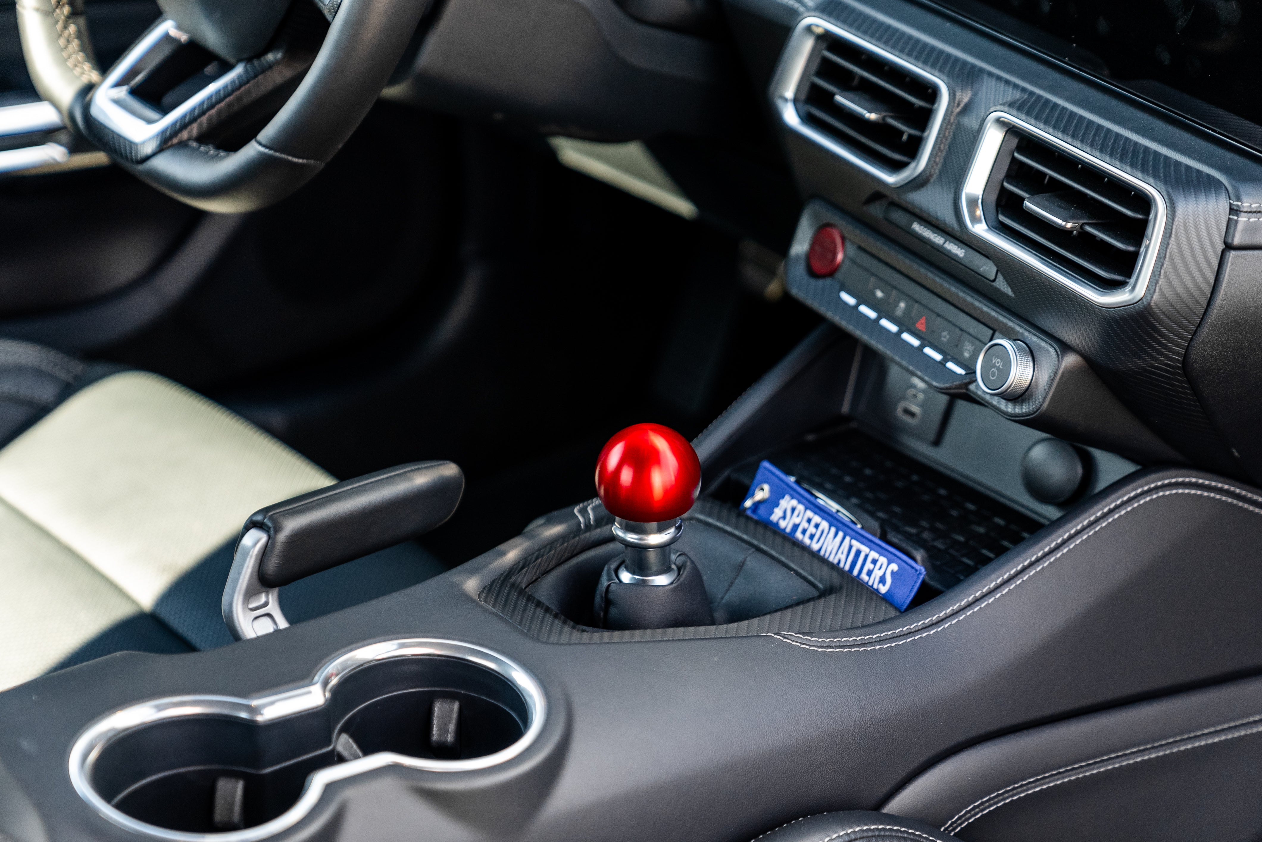 Steeda Mustang Billet Aluminium Shift Knob (2015-2024+)