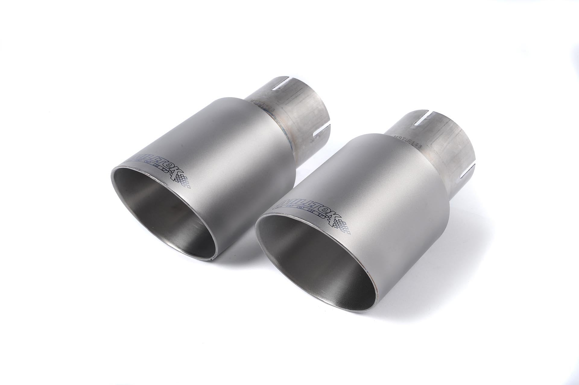 Milltek Catback Exhaust Titanium Tips for MK3 Focus RS