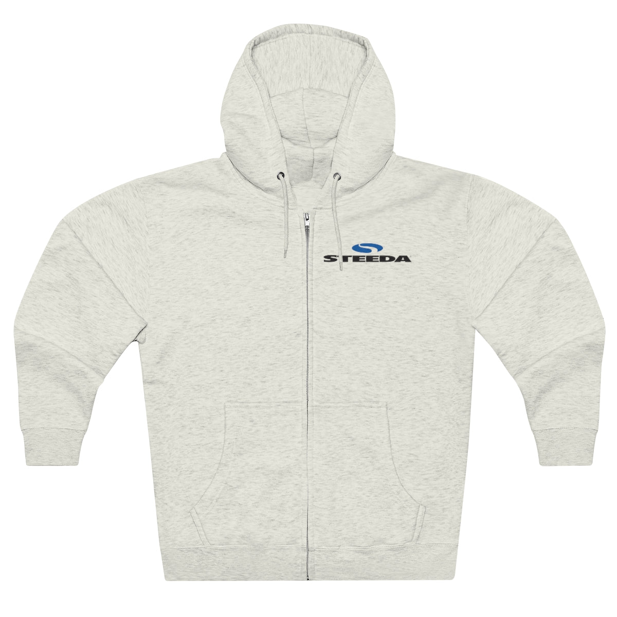 Steeda Logo Full Zip Hoodie - 3 cores - Design frontal / traseiro