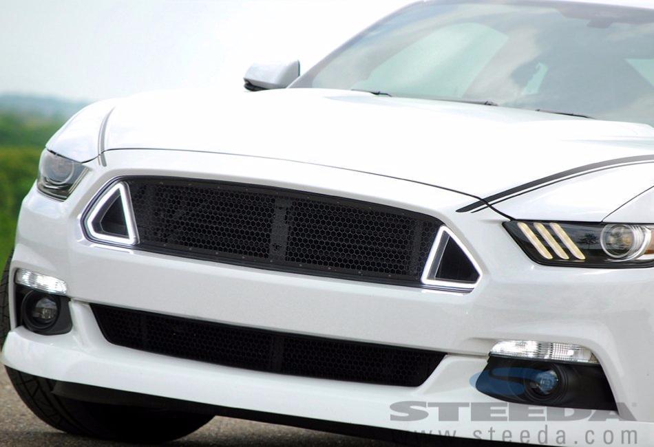 CDC S550 Mustang Outlaw LED Switchback-Kühlergrill