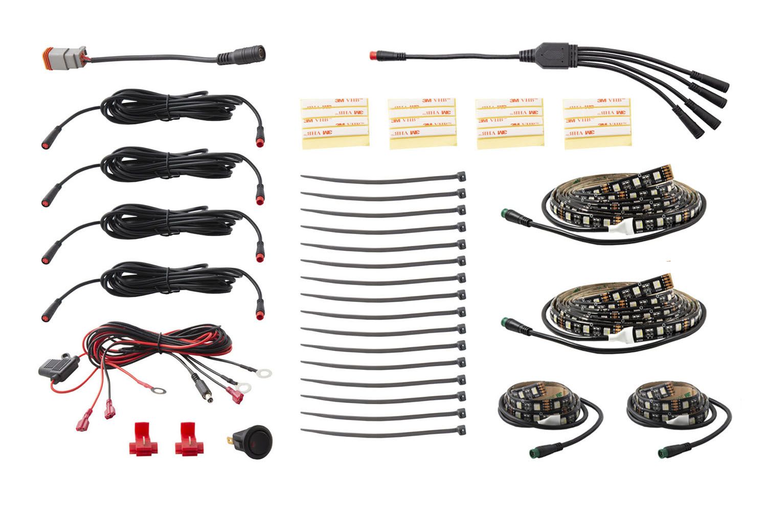 Diode Dynamics Kit sottoincandescenza LED multicolore RGBW