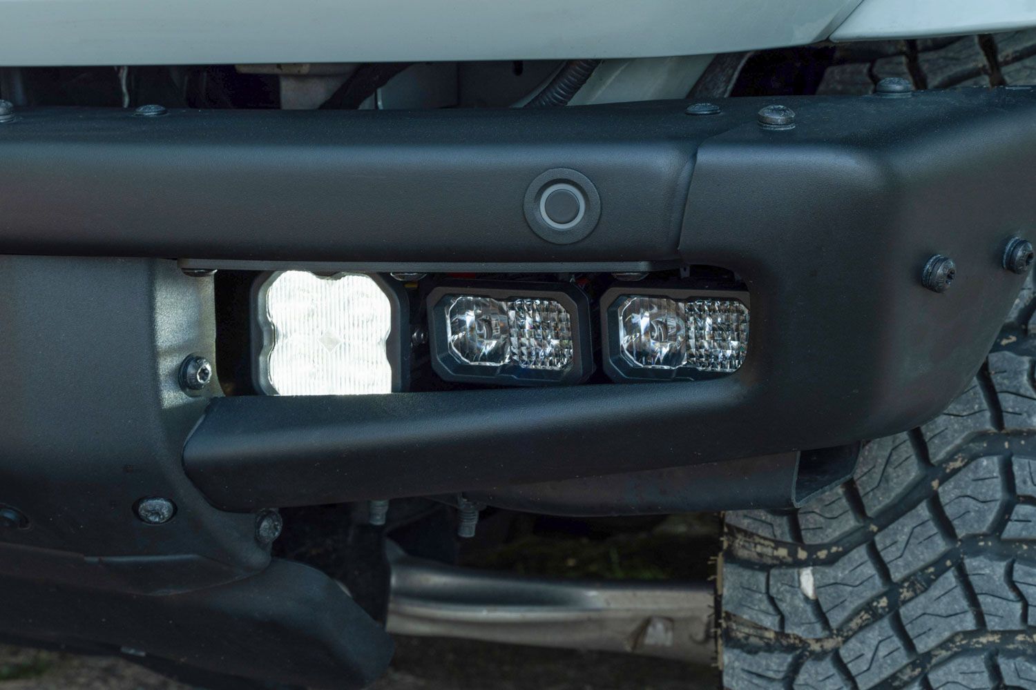 Diode Dynamics Bronco Stage Series Fog Pocket Kit - White Sport (2021-2023)