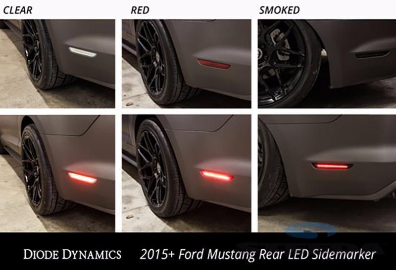 Diode Dynamics S550 Mustang LED-Seitenmarkierungen an der Rückseite