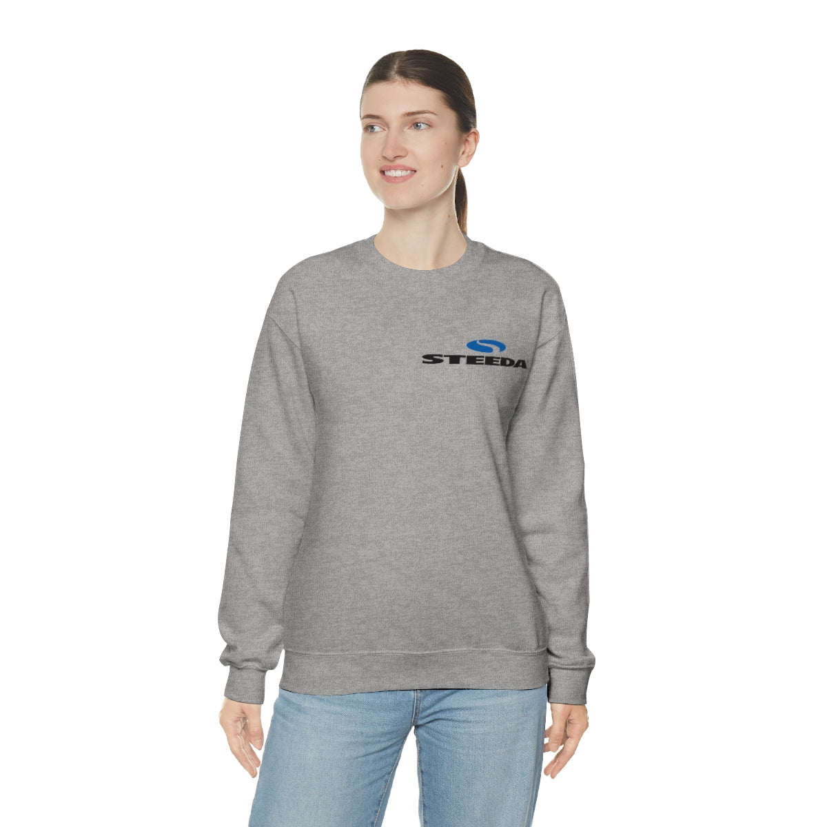 Moletom Steeda Logo Crewneck – 5 cores – Design frontal/traseiro