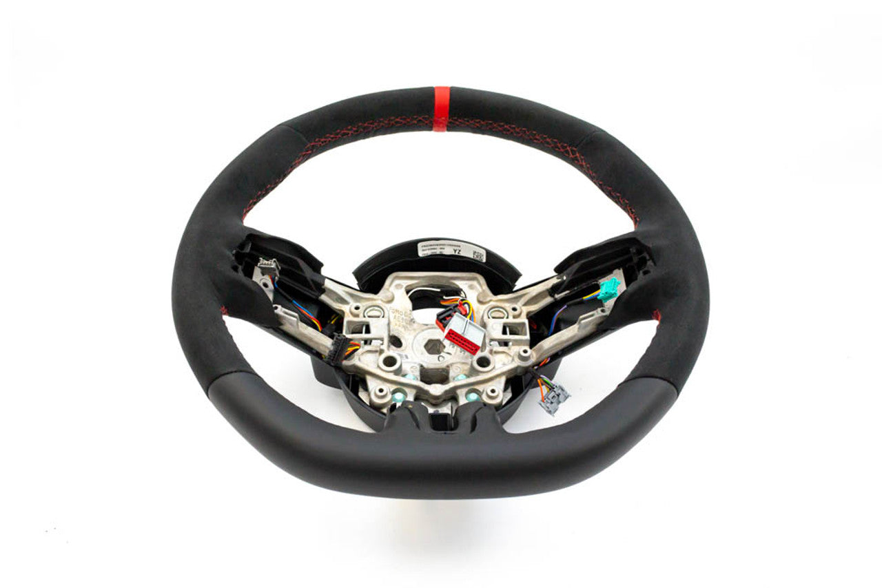 عجلة قيادة فورد بيرفورمانس موستانج ألكانتارا – خط الرؤية الأحمر (2015-2017)