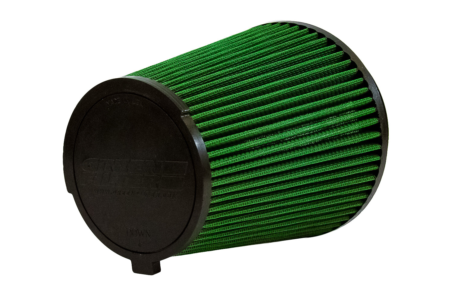 Zielony filtr Mustang Bullitt/Mach-1/GT350/GT500 Wysokowydajny filtr powietrza (2015-2022)