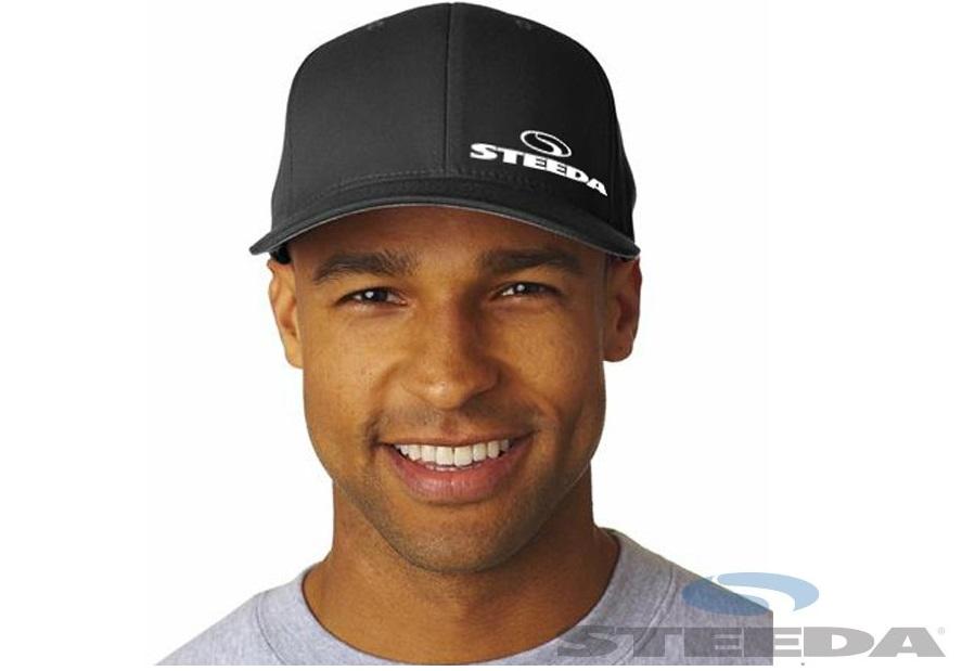 Steeda Black Baseball Cap