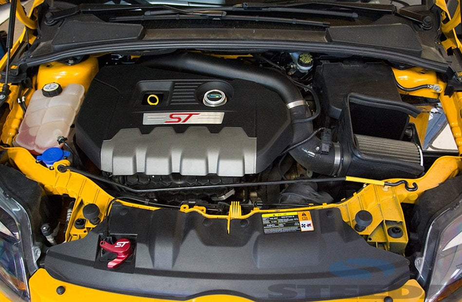 Steeda Focus ST Eloxált Billet alumínium motorháztető retesz