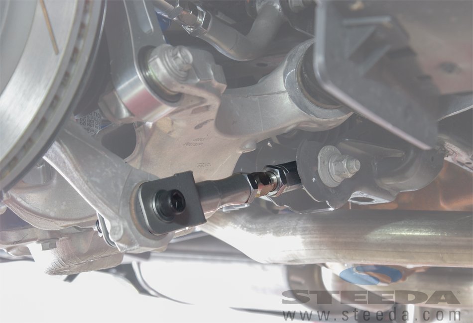 Ligações ajustáveis ​​do dedo do pé traseiro de Steeda S550 Mustang