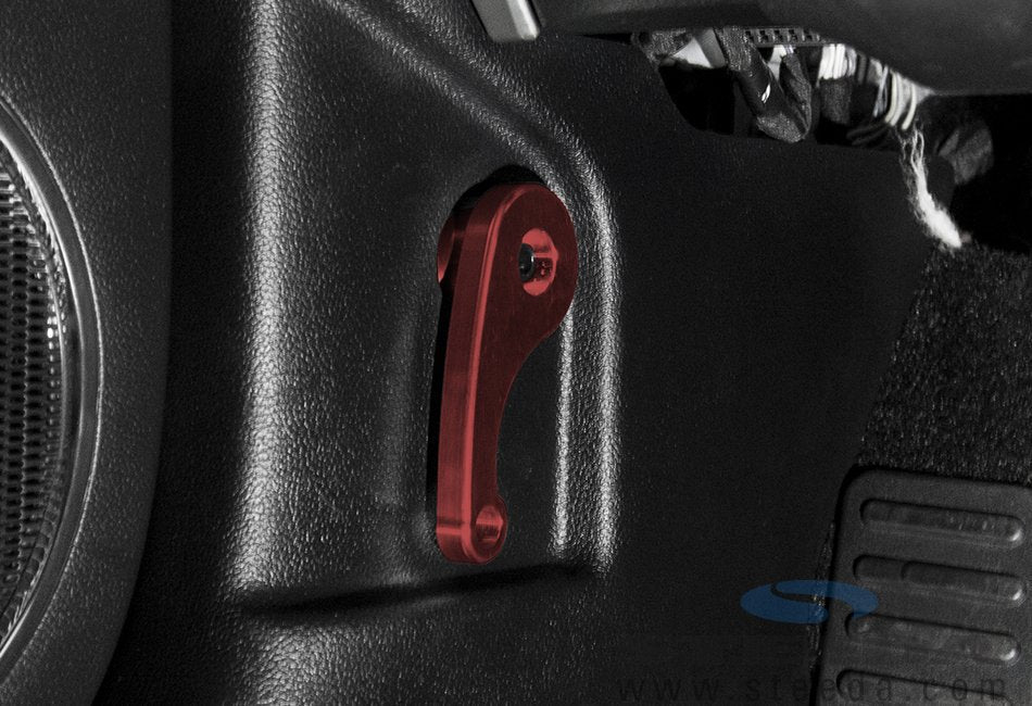 Steeda S550 Mustang Billet Interior Hood Latch