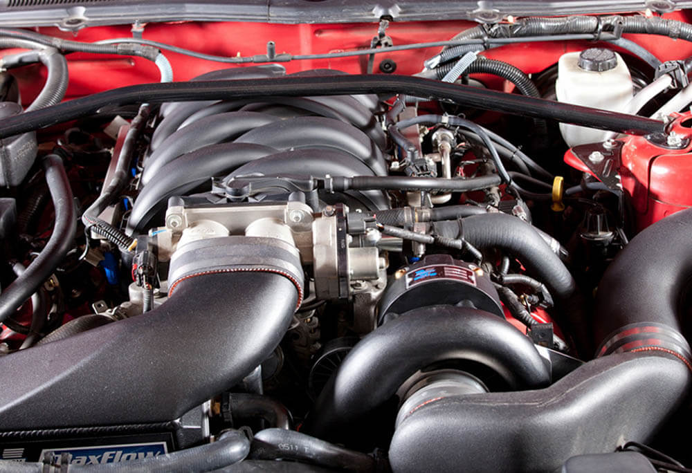 فورتيك موستانج S197 GT V3 سوبرتشارج Tuneص كيت (05-10) 4.6 لتر V8