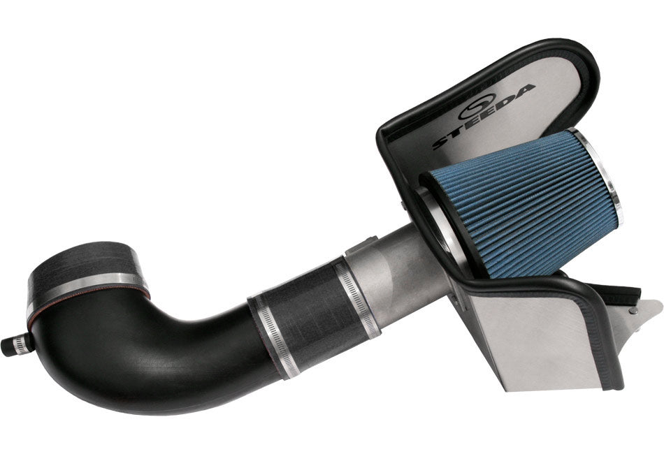 Steeda Mustang GT/Bullitt Cold Air Intake - Black Inlet (2005-2009)