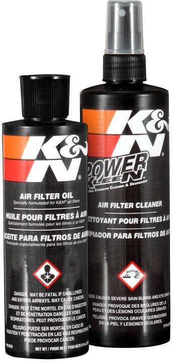 Kit de limpeza / relubrificação do filtro K&N Performance - VERMELHO