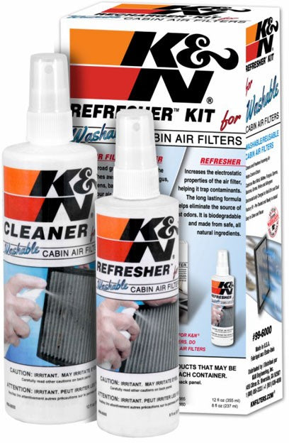 Kit de limpeza de filtro de pólen/cabine K&N